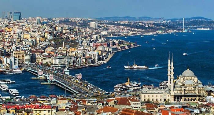 Istanbul Travel Guide Map 