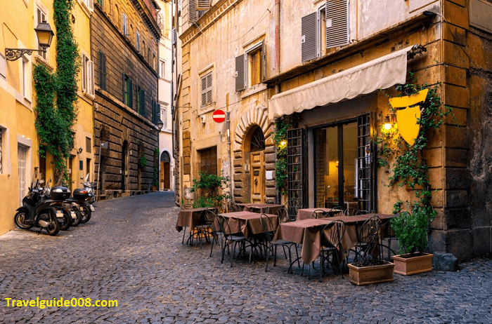 Rome Travel Guide Map 